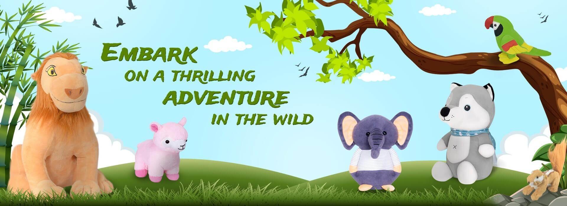 Embark on a thrilling adventure in the wild