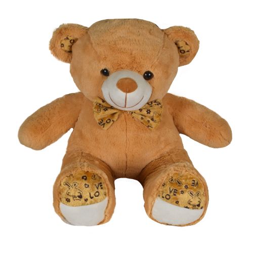 Ultra Polka Dot Stuffed Teddy Bear Soft Plush Toy 24 Inch Brown