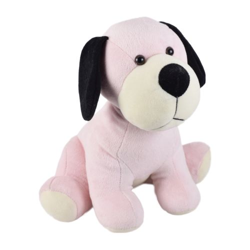 Ultra Cute Sitting Dog Stuffed Soft Plush Kids Animal Toy 12 Inch Baby Pink