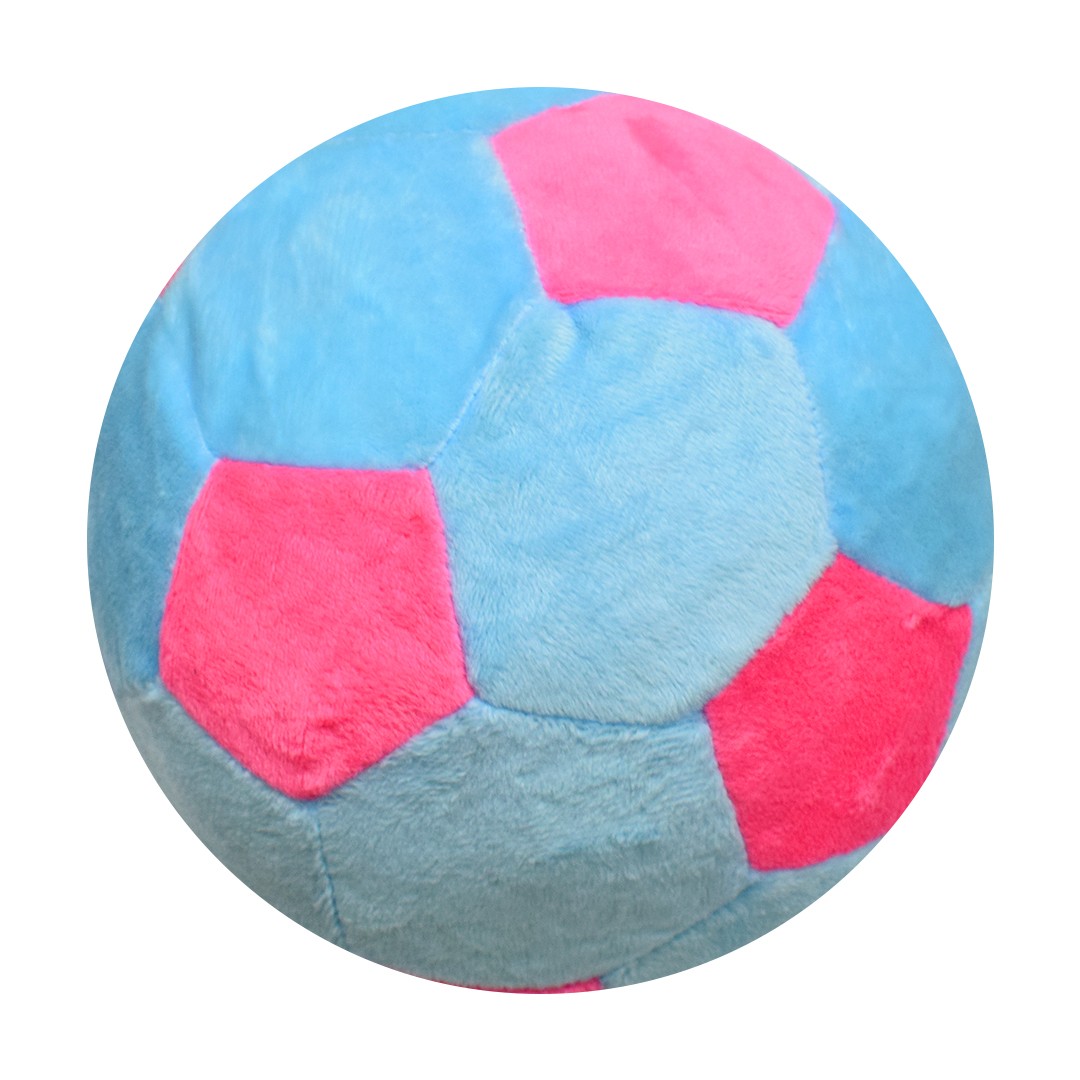 Ultra Soft Stuffed Football Soccer Kids Toy 5 Inch Random Color - Single