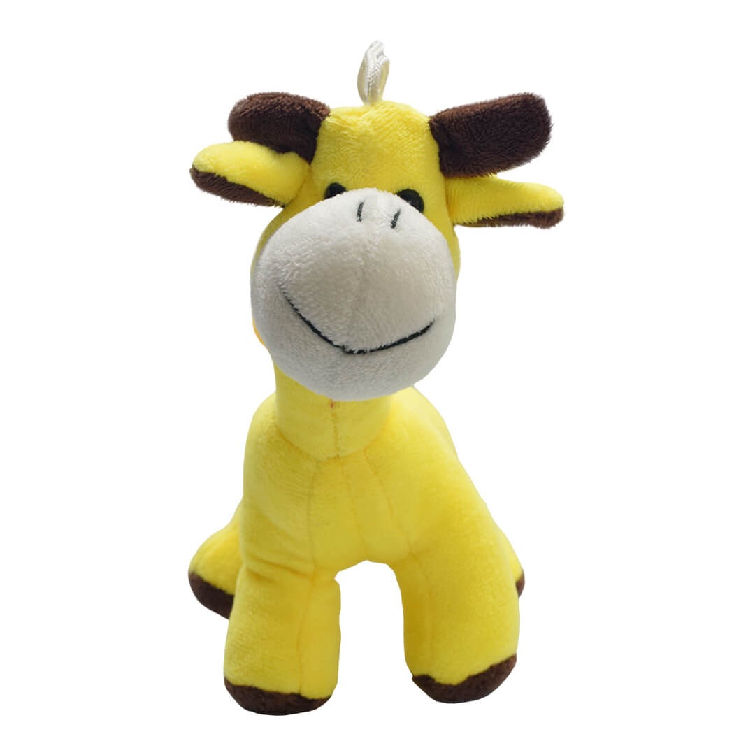 Ultra Cuddly Giraffe Soft Stuffed Kids Toy Animal Plush 7 Inch Yellow