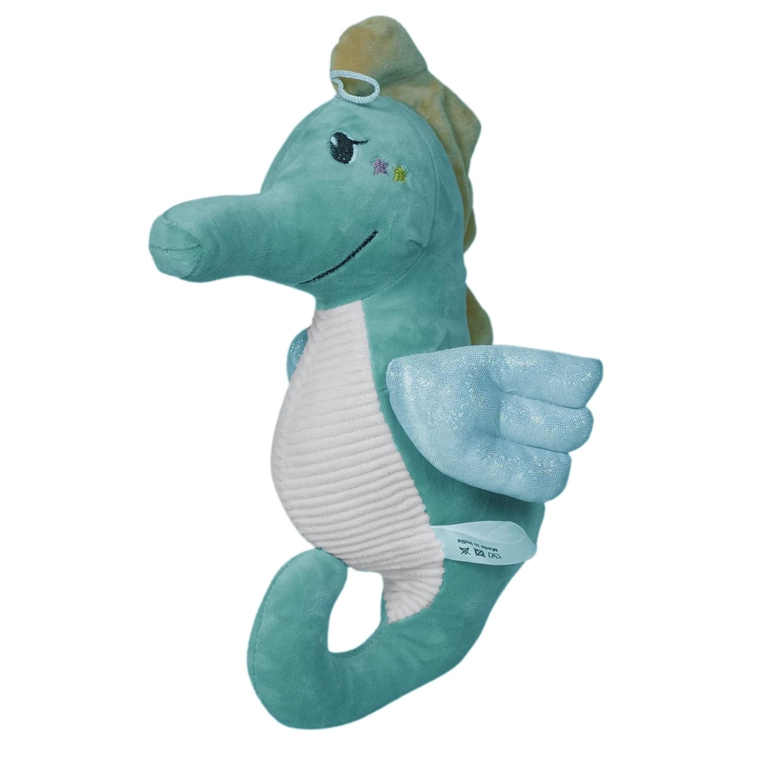 Ultra Cuddly Seahorse Soft Stuffed Kids Plush Toy 12 Inch Blue