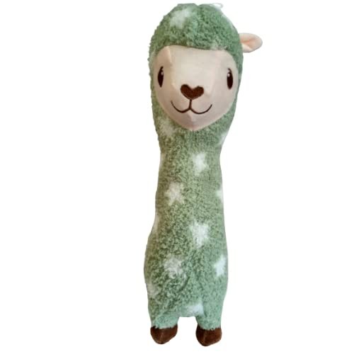 Ultra Alpaca Llama Soft Plush Kids Animal Toy 15 Inch Green