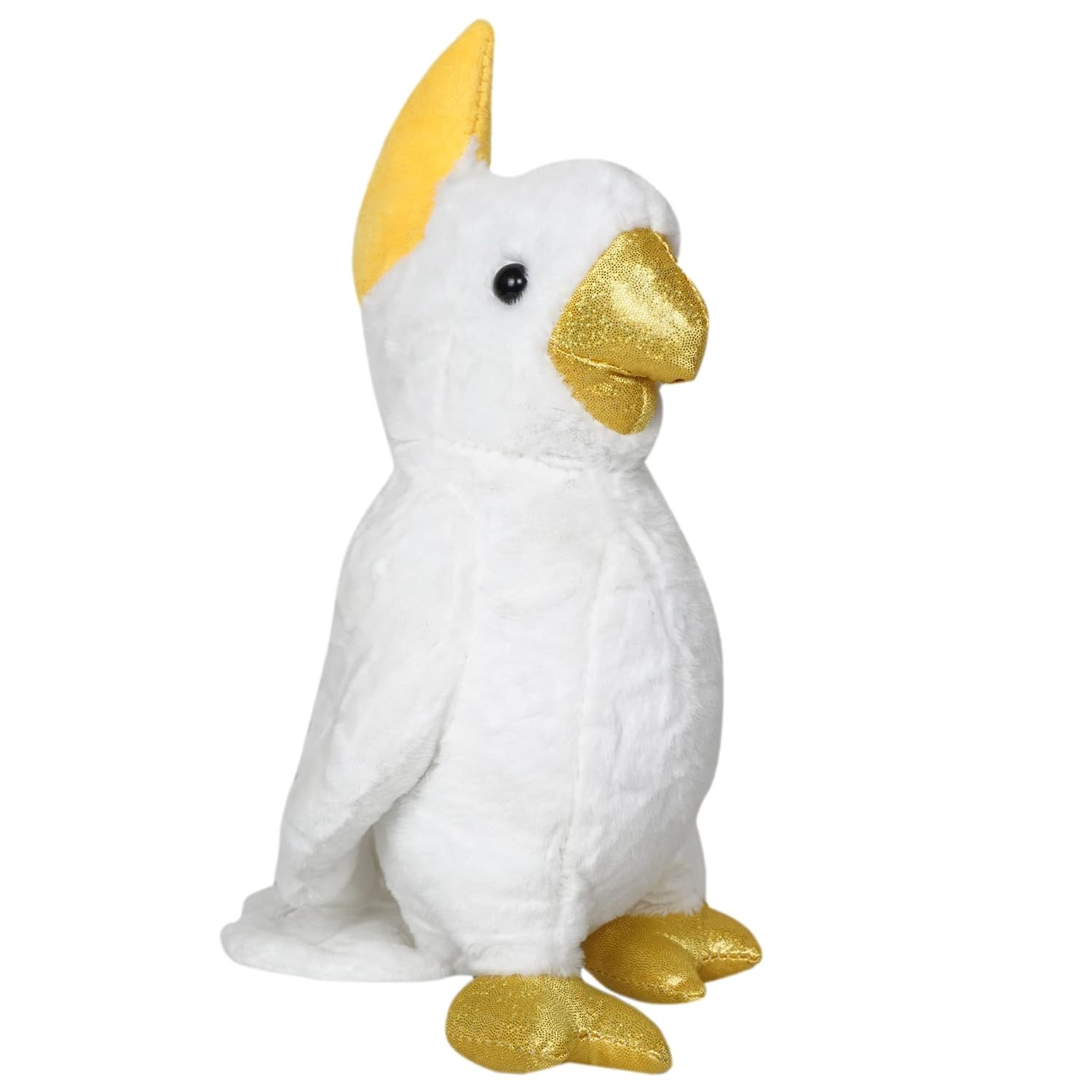 Ultra Cockatoo White Parrot Bird Soft Kids Plush Toy 12 Inch