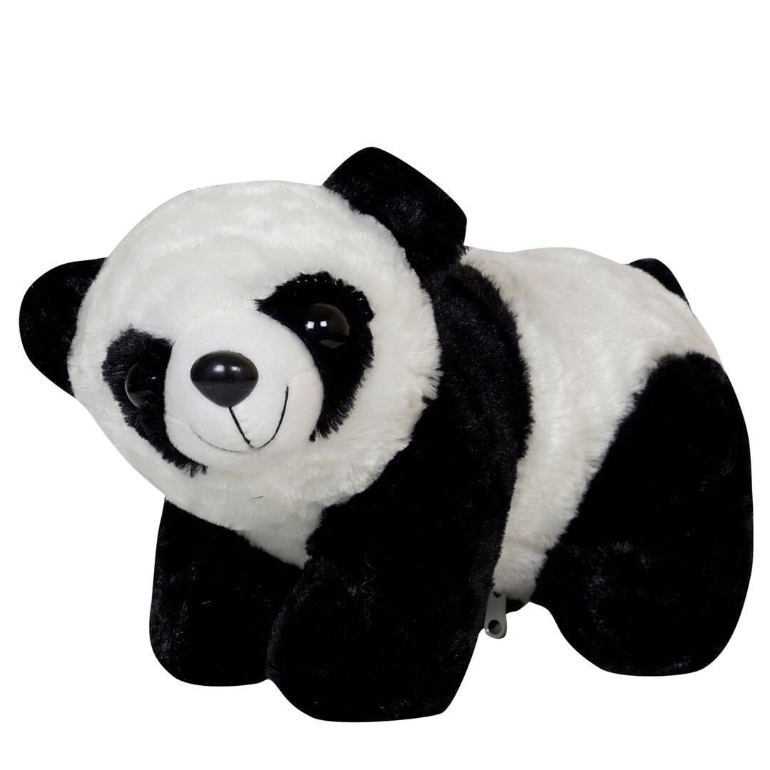 Ultra Sleeping Panda Soft Plush Kids Animal Toy 14 Inch Black and White