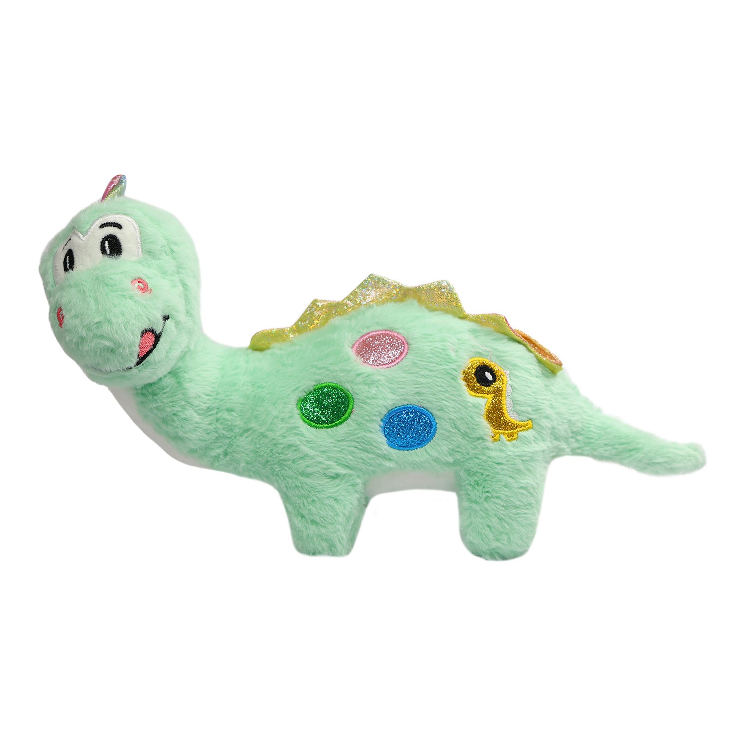 Ultra Adorable Green Dinosaur Soft Plush Kids Animal Toy 15 Inch