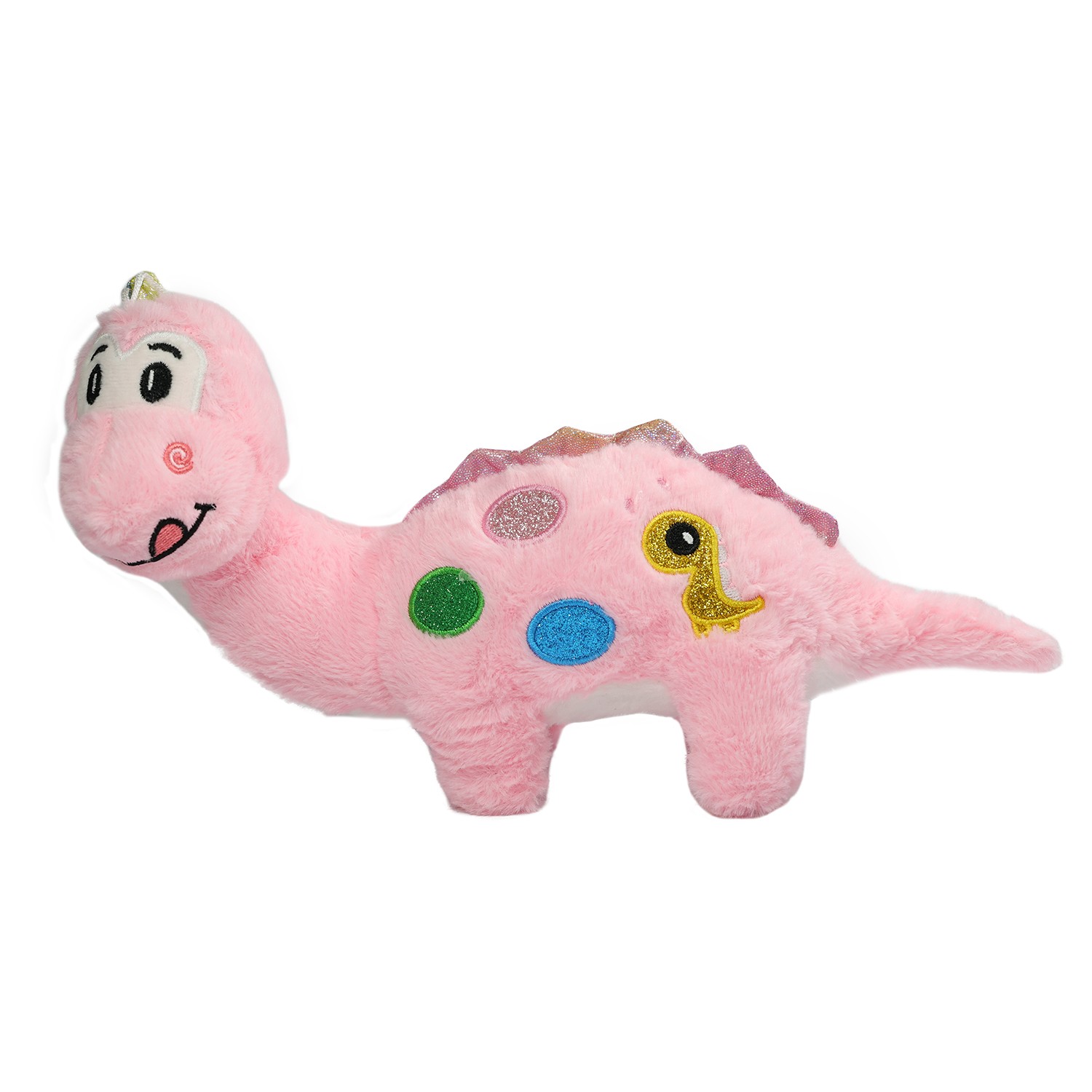 Ultra Adorable Pink Dinosaur Soft Plush Kids Animal Toy 15 Inch